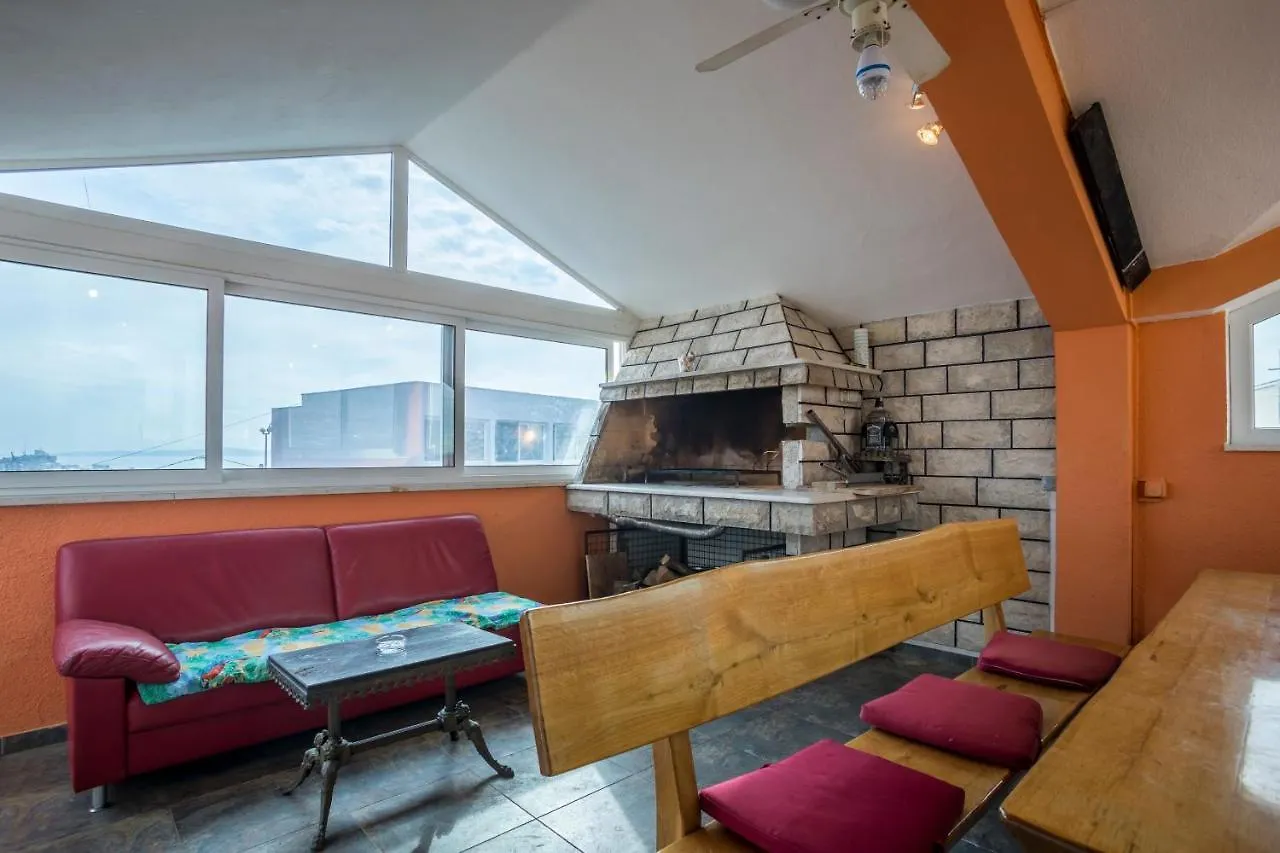 Luxury Spacious Apt Near Znjan Beach W Sea View 스플리트 0*,