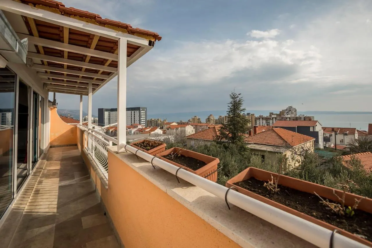 Luxury Spacious Apt Near Znjan Beach W Sea View Split Apartment